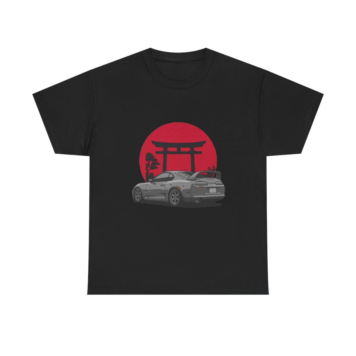 Redline JDM T-Shirt, Street Racing Graphic Tee, Weathered Tuner Car Print, Japanese Car Culture Gift