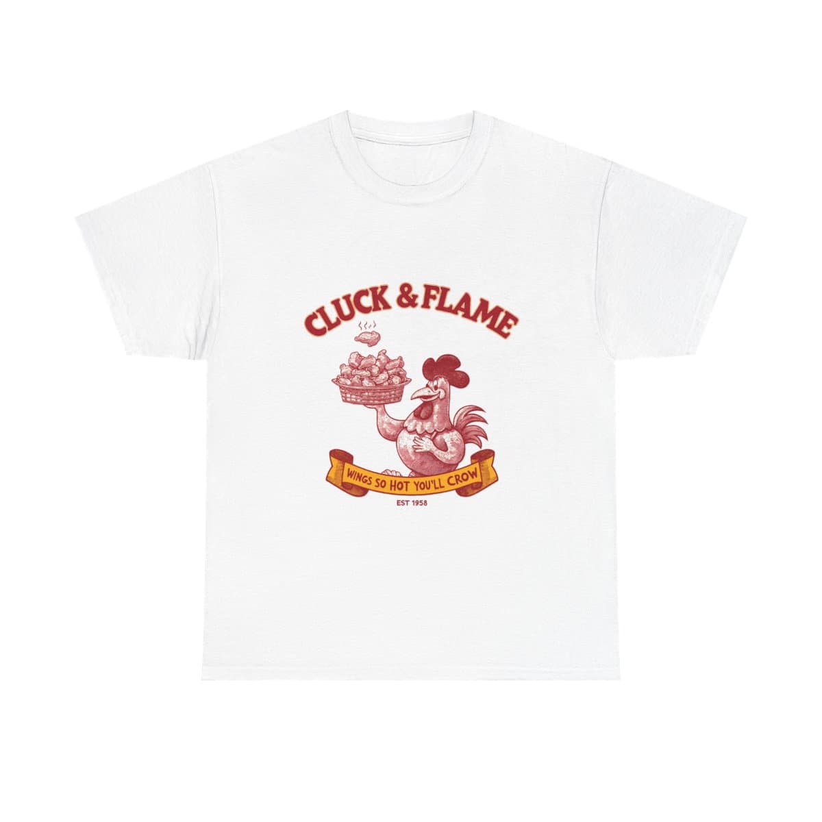 Retro Wing Shack Tee Vintage 1950s Roadside Ad Parody Shirt Fried Chicken Lover Foodie Gift Americana Diner Style