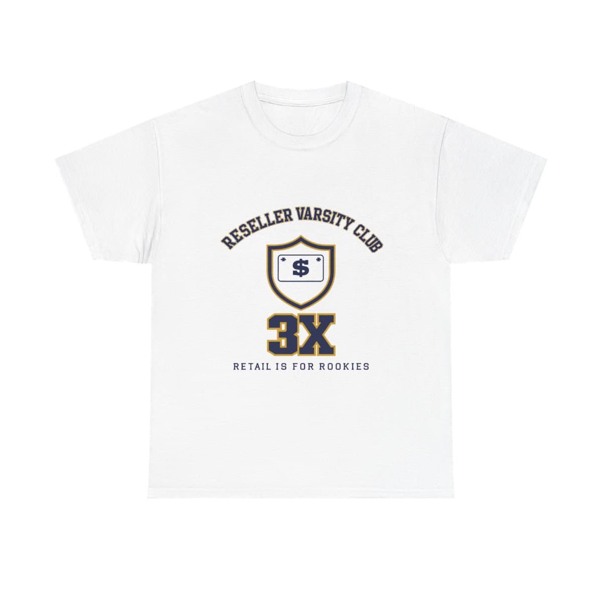 Reseller Varsity Club Tee | Funny Trading Card Flipper Scalper Hustle